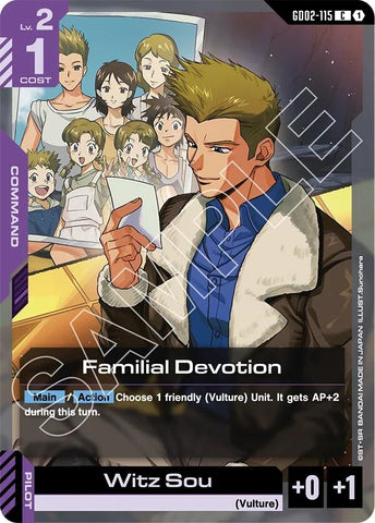 Image for Familial Devotion (GD02-115) (GD02) - Gundam Card Game