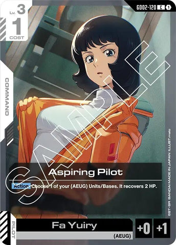 Image for Aspiring Pilot (GD02-120) (GD02) - Gundam Card Game