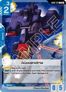 Image for Alexandria (GD02-122) (GD02) - Gundam Card Game
