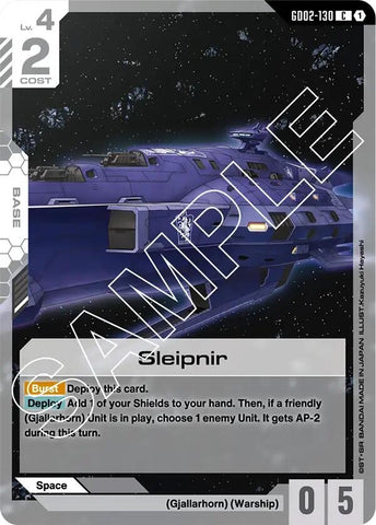 Image for Sleipnir (GD02-130) (GD02) - Gundam Card Game