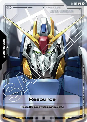 Image for Resource (R-018) (R-018) (GD02) - Gundam Card Game