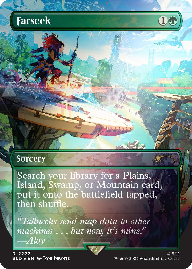 Image for Farseek (Rainbow Foil) (2222) - Magic: The Gathering