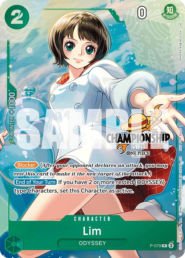 Lim (CS 25-26 Event Pack Finalist Ver.) [Cartas promocionales de One Piece]