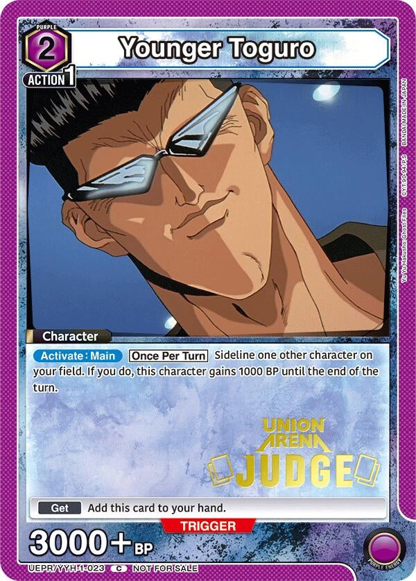 Image for Younger Toguro (023) (Judge Pack) (UEPR/YYH-1-023) (UEPR) - Union Arena