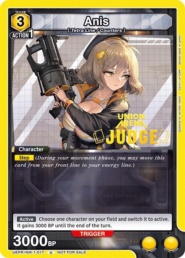 Image for Anis (Judge Pack) (UEPR/NIK-1-017) (UEPR) - Union Arena