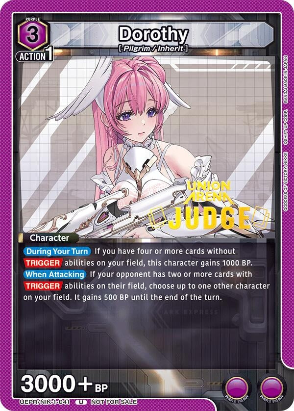 Image for Dorothy (Judge Pack) (UEPR/NIK-1-041) (UEPR) - Union Arena