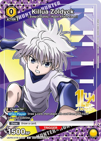 Image for Killua Zoldyck (027) (UEPR/HTR-2-027) (UEPR) - Union Arena