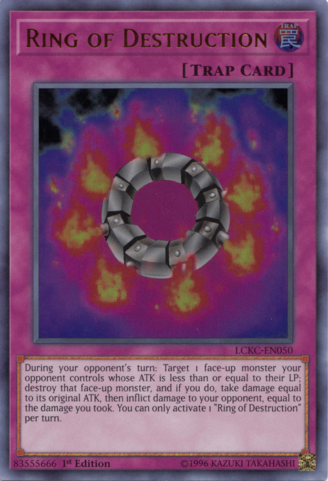 Anillo de Destrucción [LCKC-EN050] Ultra Rara
