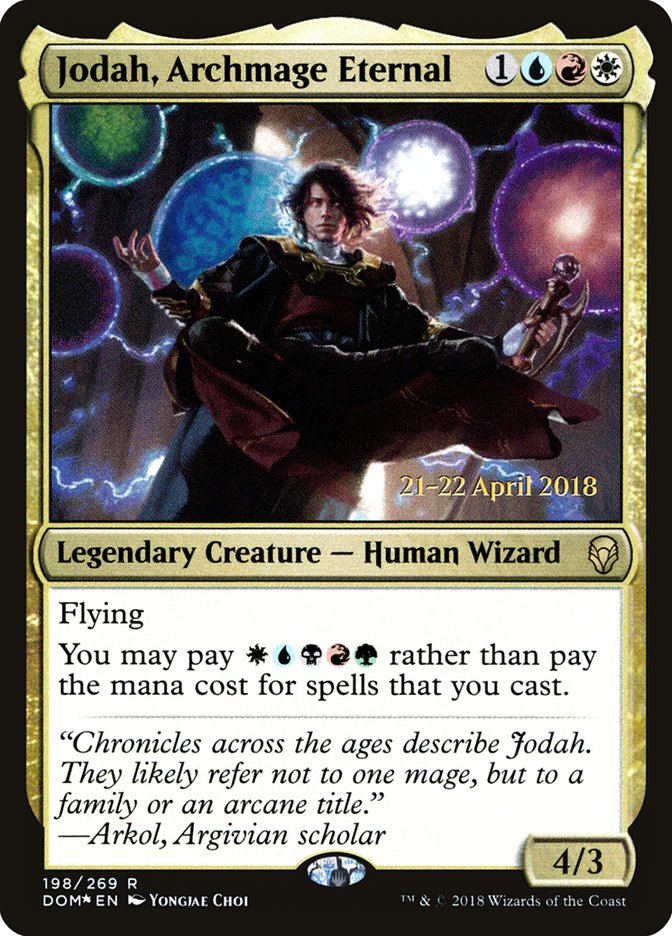 Jodah, Archimago Eterno [Sobres de Prerelease de Dominaria]