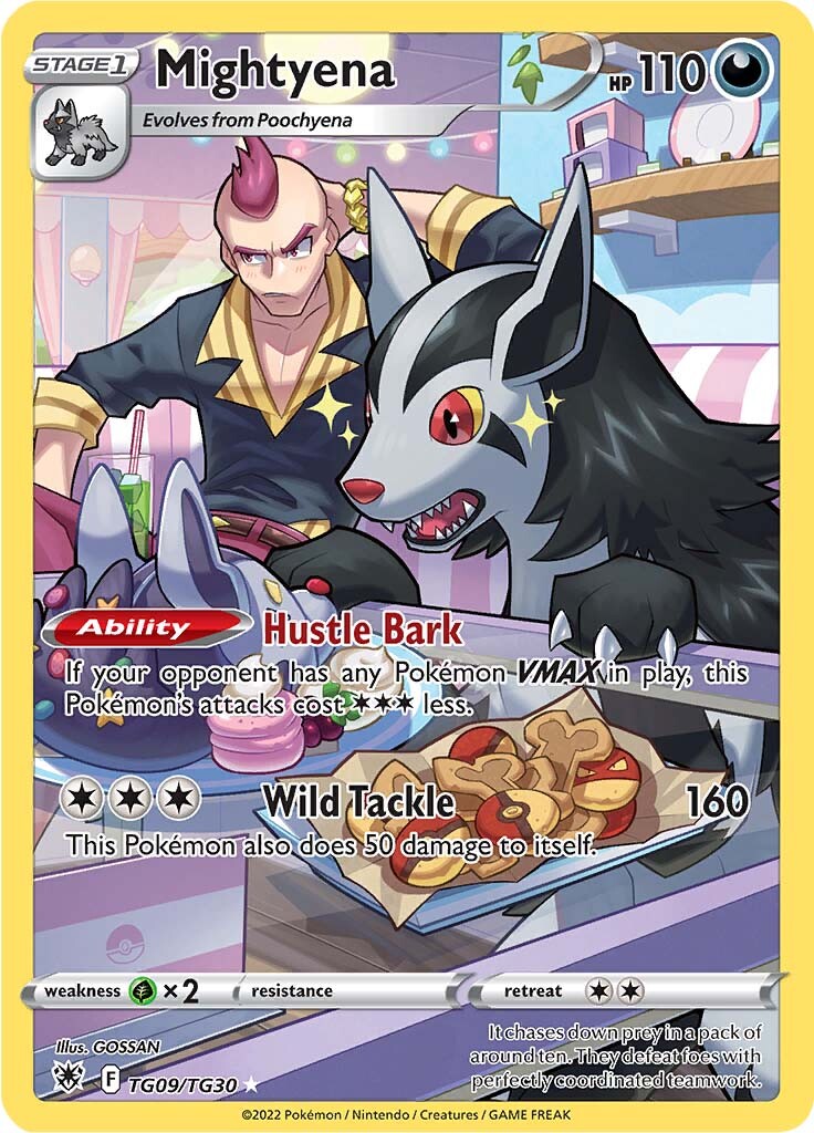 Mightyena (TG09/TG30) [Espada y Escudo: Resplandor Astral]