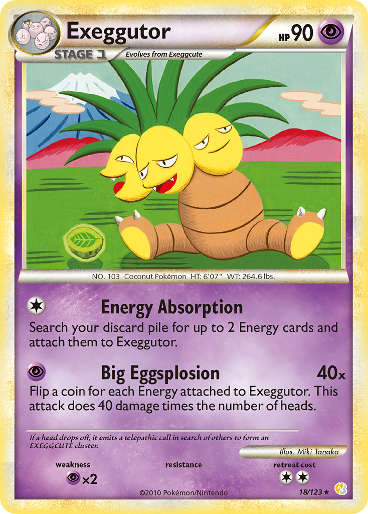 Noadkoko (18/123) [HeartGold & SoulSilver : Set de Base]