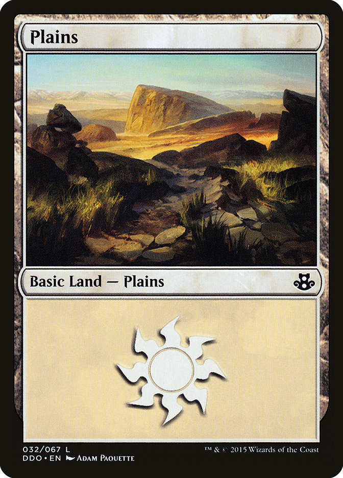 Plaine (32) [Duel Decks: Elspeth contre Kiora]