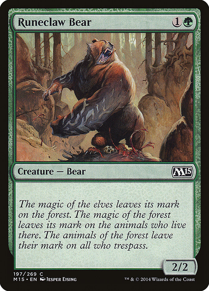 Ours runegriffe [Magic 2015]