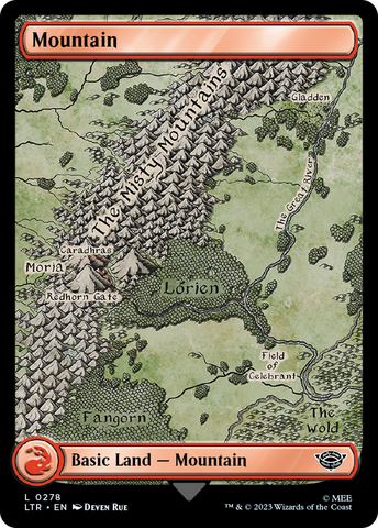 Montaña (278) [El Señor de los Anillos: relatos de la Tierra Media]