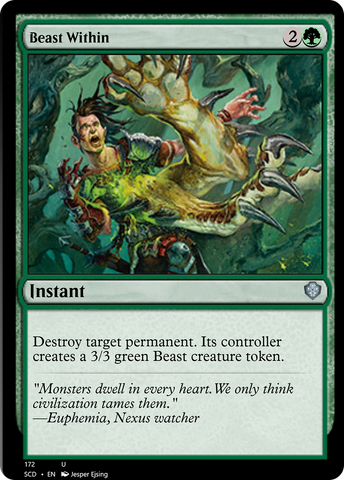 La bestia interior [Starter Commander Decks]