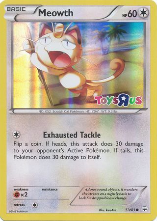 Miaouss (53/83) (Promo Toys R Us) [XY: Générations]