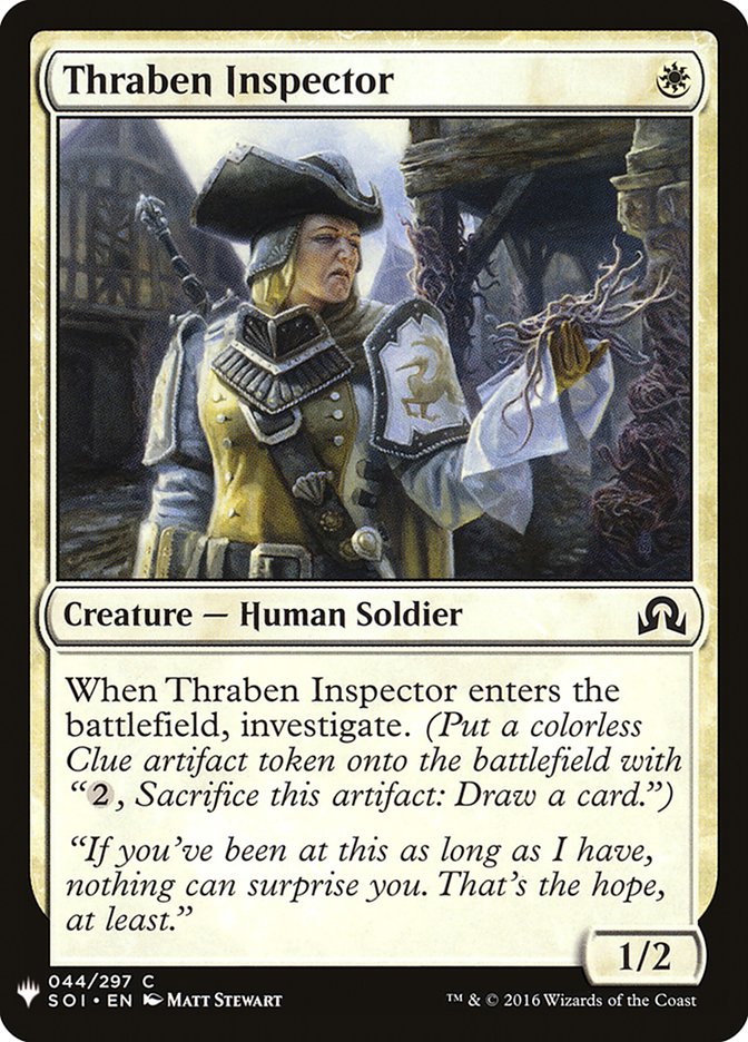 Inspectrice de Thraben [Mystery Booster]
