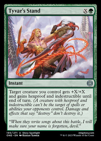 La resistencia de Tyvar [Phyrexia: All Will Be One]