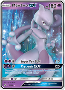 Mewtwo GX (31/68) [Soleil et Lune : Destinées Occultes]