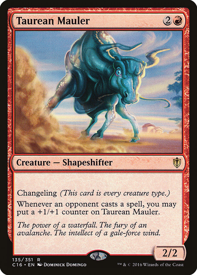 Merodeador tauren [Commander 2016]