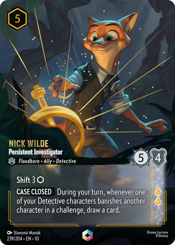 Nick Wilde - Investigador Persistente (Encantado) (239/204) [Susurros en el Pozo]