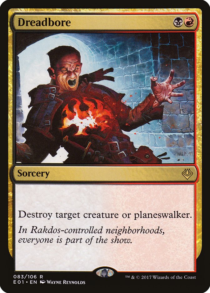 Dreadbore [Archétype : Nicol Bolas]