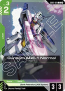 Image for Gundam AGE-1 Normal (GD02-029) (GD02 Release Event) (GD02-029) (GCG-PR) - Gundam Card Game