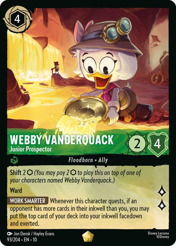 Webby Vanderquack - Minera Júnior (93/204) [Susurros en el Pozo]