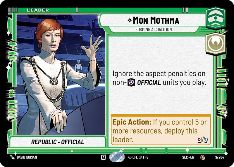 Mon Mothma - Former une coalition (9/264) (9/264) [Secrets de pouvoir]