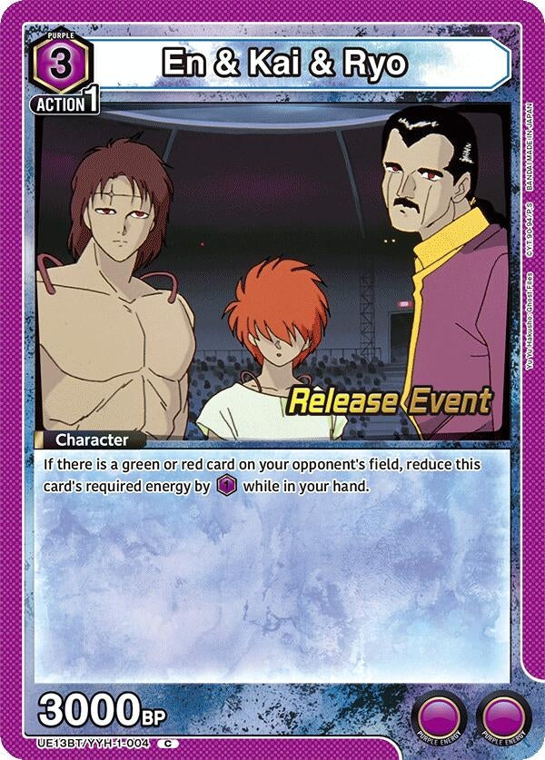 Image for En & Kai & Ryo (UE13BT/YYH-1-004) (UE13BT_RE) - Union Arena