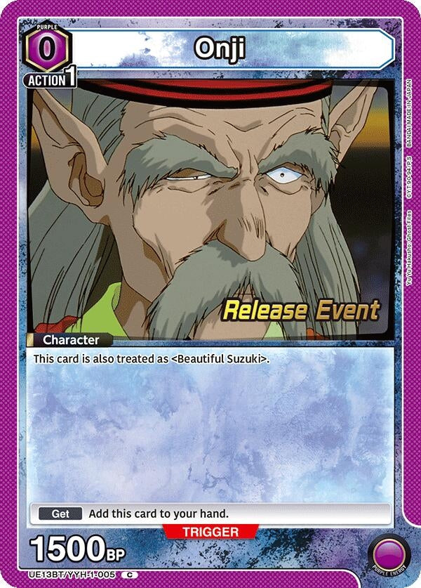 Image for Onji (UE13BT/YYH-1-005) (UE13BT_RE) - Union Arena