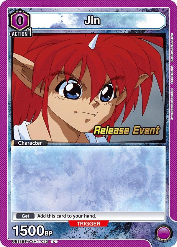 Image for Jin (013) (UE13BT/YYH-1-013) (UE13BT_RE) - Union Arena