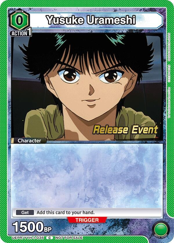 Image for Yusuke Urameshi (035) (UEPR/YYH-1-035) (UE13BT_RE) - Union Arena