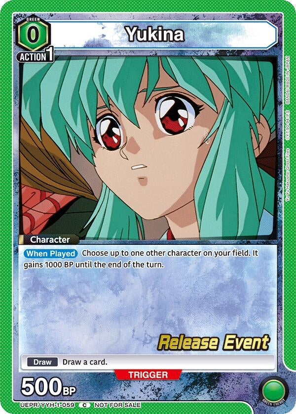 Image for Yukina (059) (UEPR/YYH-1-059) (UE13BT_RE) - Union Arena