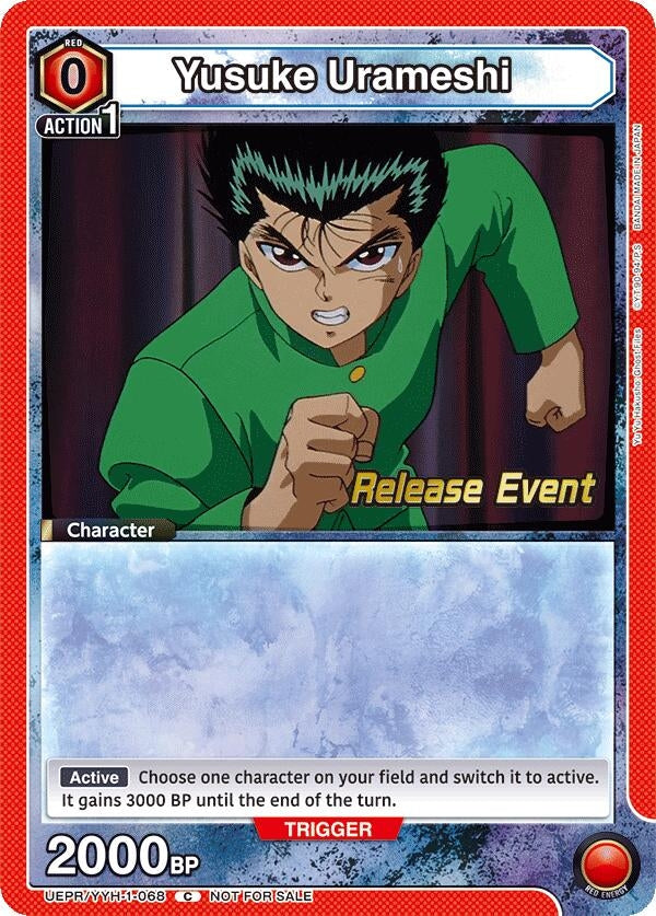 Image for Yusuke Urameshi (068) (UEPR/YYH-1-068) (UE13BT_RE) - Union Arena