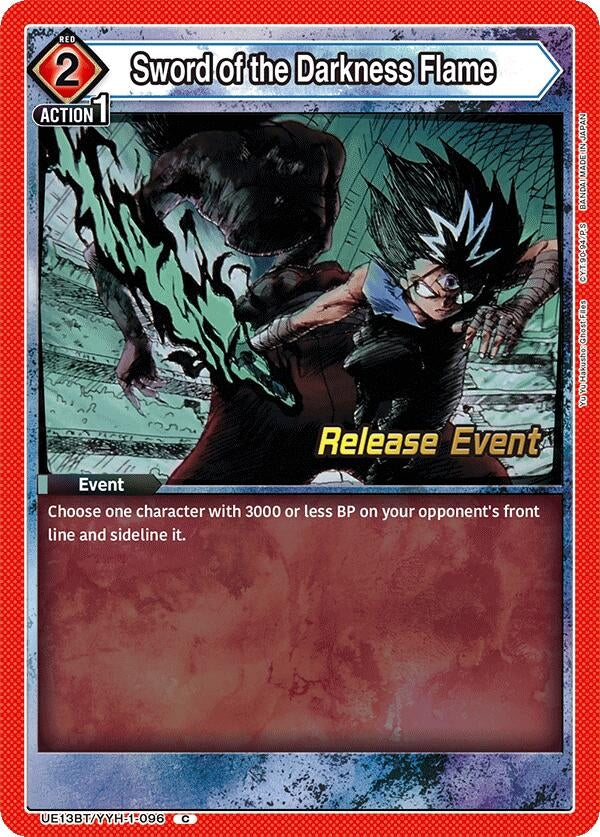 Image for Sword of the Darkness Flame (UE13BT/YYH-1-096) (UE13BT_RE) - Union Arena