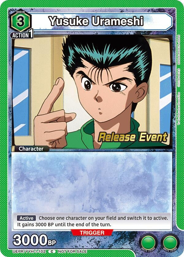 Image for Yusuke Urameshi (102) (UEPR/YYH-1-102) (UE13BT_RE) - Union Arena