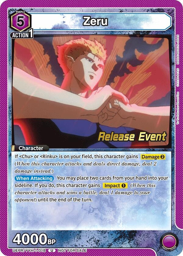 Image for Zeru (UEPR/YYH-1-018) (UE13BT_RE) - Union Arena