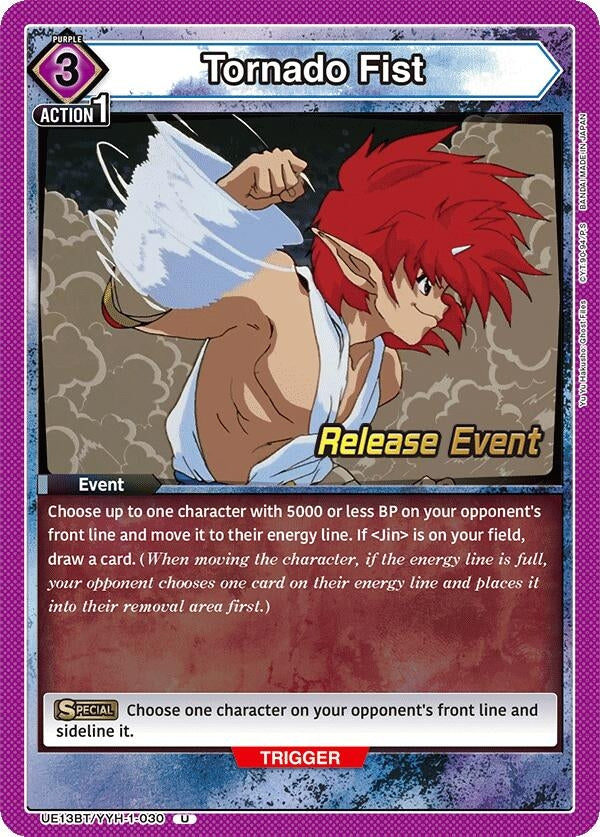 Image for Tornado Fist (UE13BT/YYH-1-030) (UE13BT_RE) - Union Arena