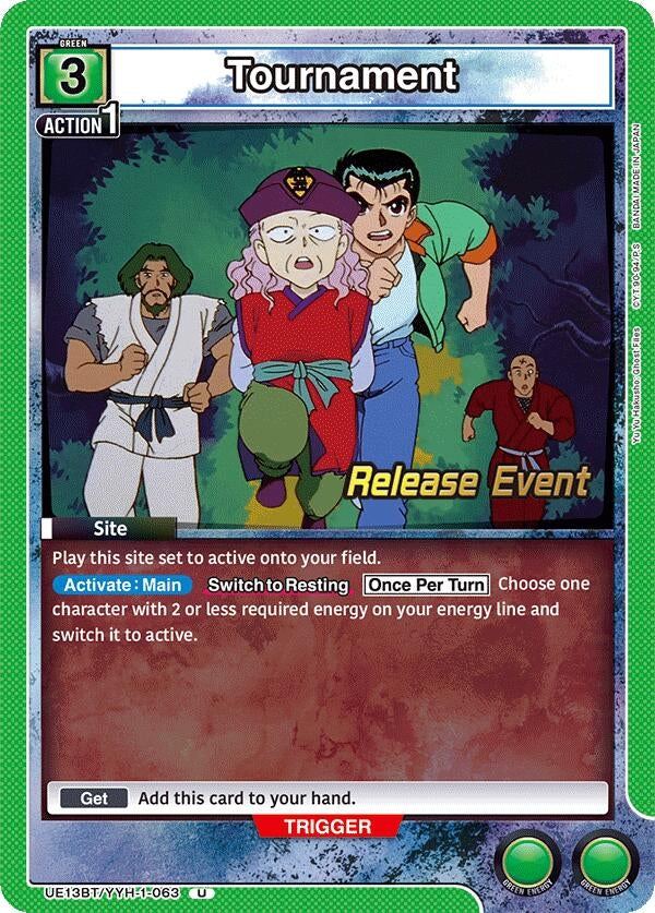 Image for Tournament (UE13BT/YYH-1-063) (UE13BT_RE) - Union Arena