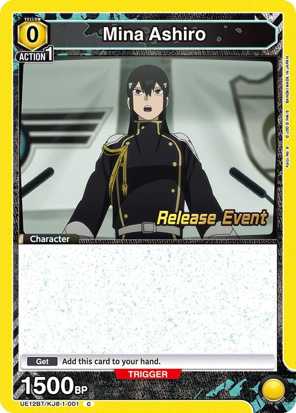 Image for Mina Ashiro (001) (UE12BT/KJ8-1-001) (UE12BT_RE) - Union Arena