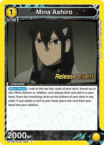Image for Mina Ashiro (002) (UE12BT/KJ8-1-002) (UE12BT_RE) - Union Arena