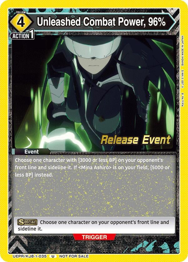 Image for Unleashed Combat Power, 96% (UEPR/KJ8-1-035) (UE12BT_RE) - Union Arena