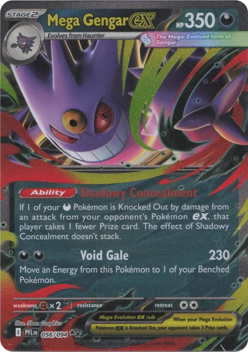 Mega-Gengar ex (056/094) [Megaevolución: Llamas Fantasmales]