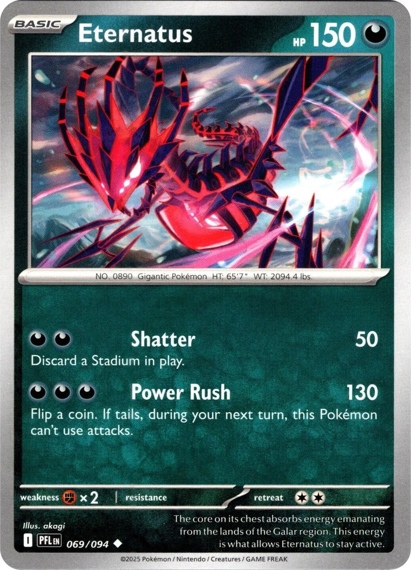 Éternatos (069/094) (Reverse Holo) [Méga-Évolution: Flammes Phantasmagoriques]