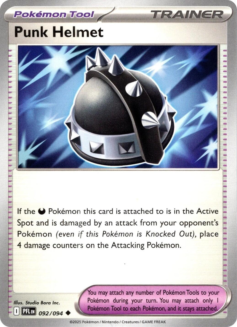 Casco Punk (092/094) [Megaevolución: Llamas Fantasmales]