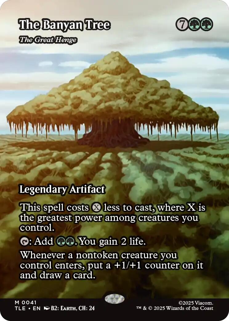 Le banian - Le Grand Henge (Sans bordure) [Avatar : Le Dernier Maître de l'air : Éternel-Légal]