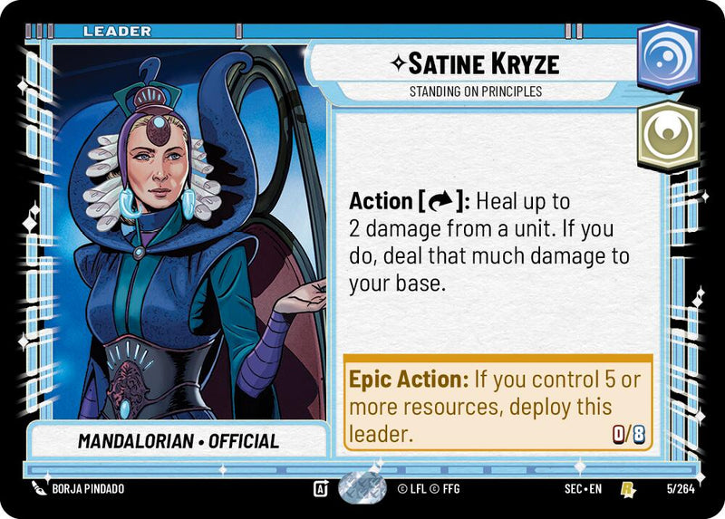 Satine Kryze - Ferme sur ses principes (5/264) (5/264) [Secrets de Pouvoir]