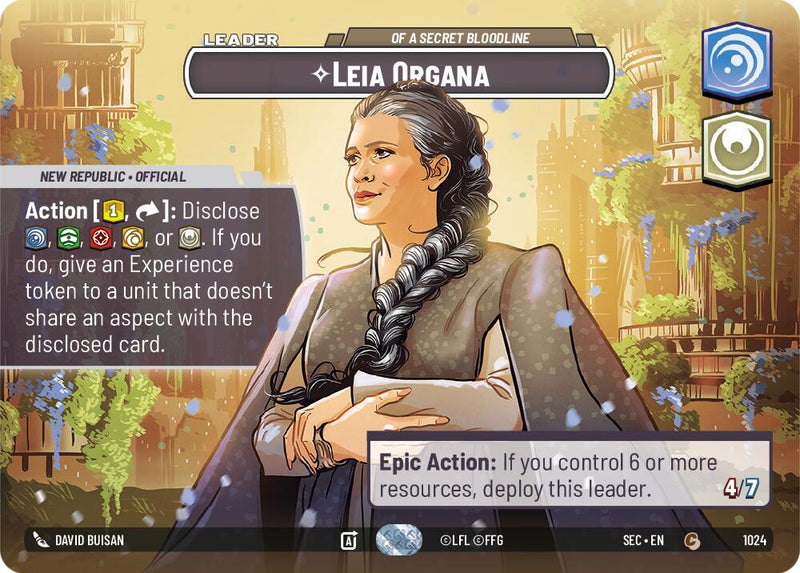 Leia Organa - D'une lignée secrète (Vitrine) (1024) (1024) [Secrets de puissance]