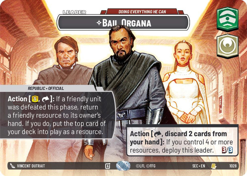 Bail Organa - Faisant tout ce qu'il peut (Présentation) (1028) (1028) [Secrets of Power]